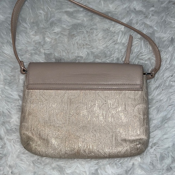 Calvin Klein - small clutch - beige color - Picture 5 of 7